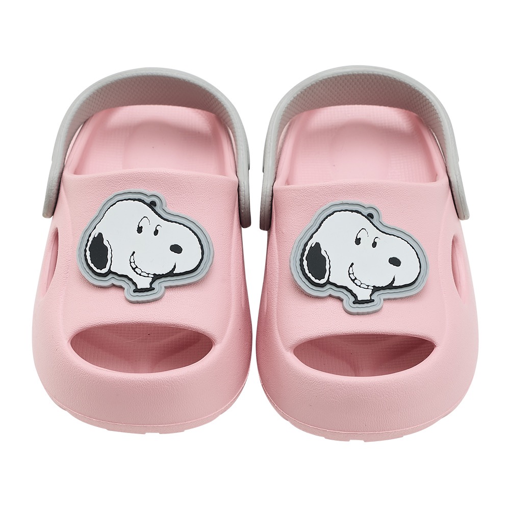 台灣製 Disney 迪士尼 snoopy  史努比 輕量 防水 電燈 兒童涼鞋 兒童拖鞋-細節圖2
