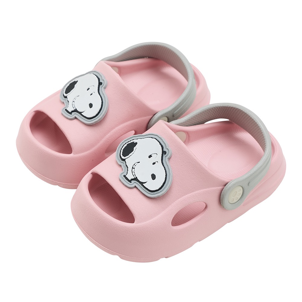 台灣製 Disney 迪士尼 snoopy  史努比 輕量 防水 電燈 兒童涼鞋 兒童拖鞋-細節圖4