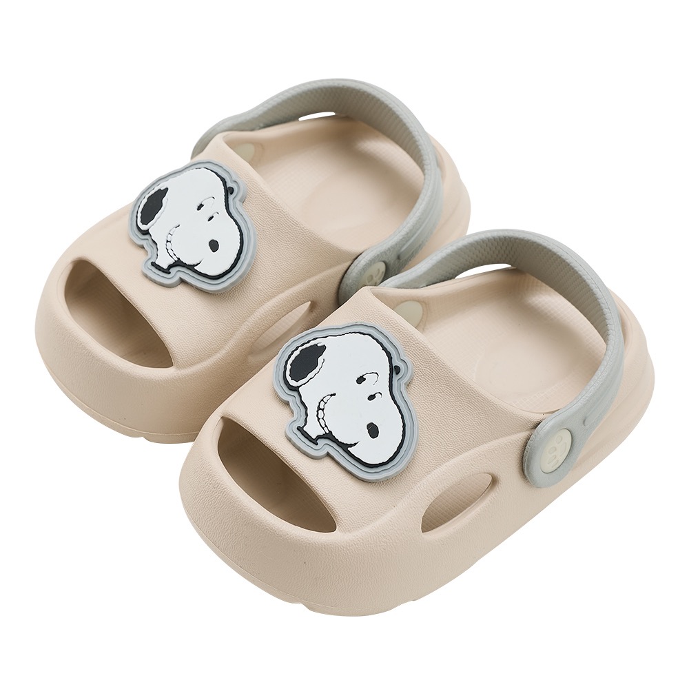 台灣製 Disney 迪士尼 snoopy  史努比 輕量 防水 電燈 兒童涼鞋 兒童拖鞋-細節圖7