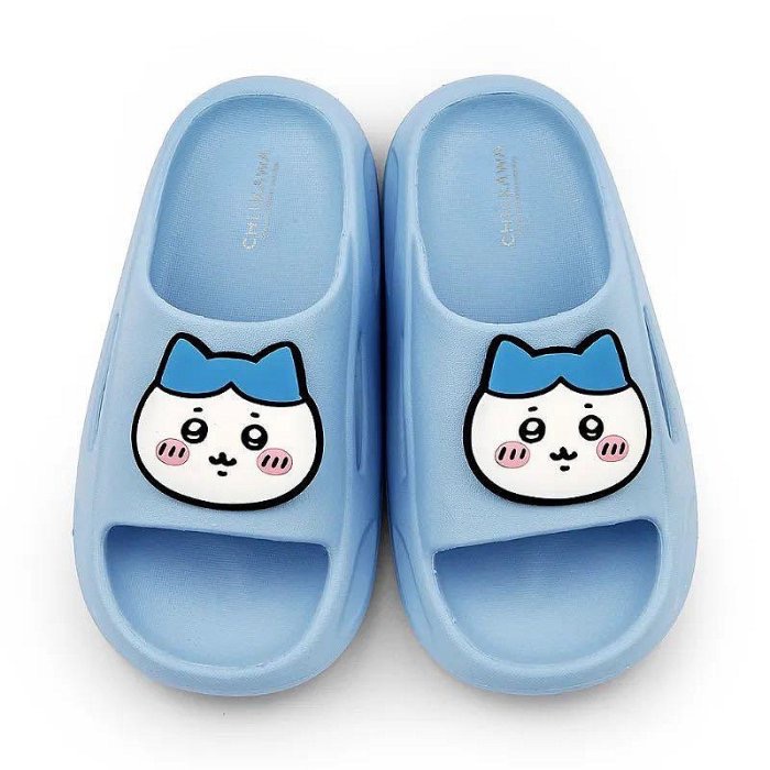 Chiikawa  親子鞋 吉伊卡哇 小八 小桃 防水 拖鞋 童 室內拖 戶外拖 輕量 柔軟 兒童拖鞋 兒童拖-細節圖4