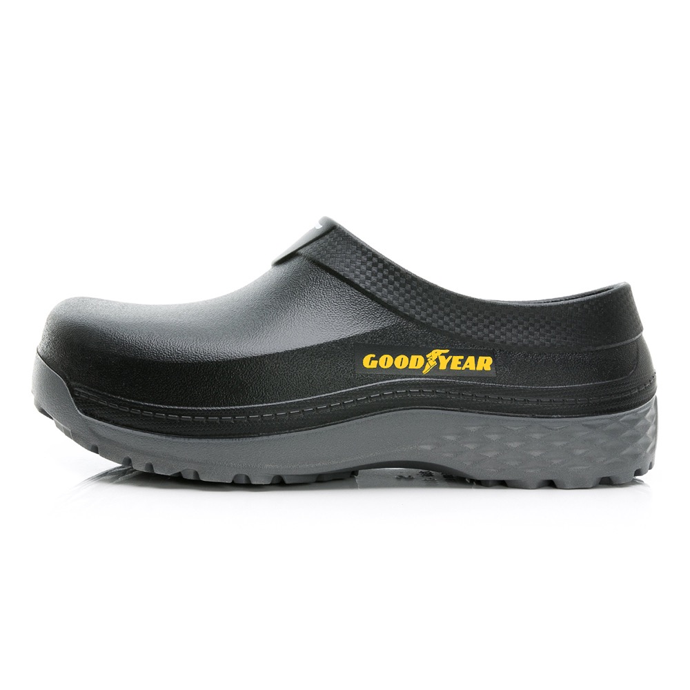 台灣製 GOODYEAR 固特異  男 女 寬楦頭 廚師鞋  足弓 防滑 防水 防油濺 多功能 輕便鞋 懶人鞋 外送鞋-細節圖9