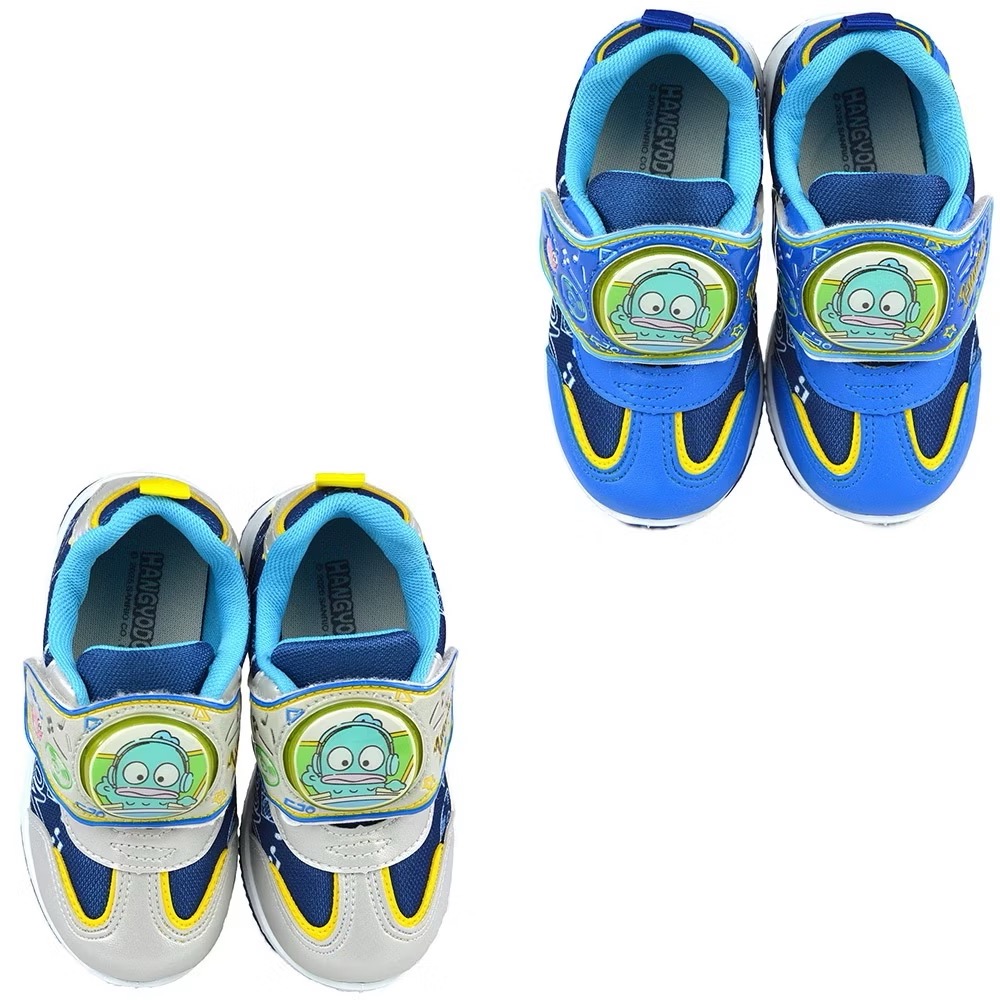 台灣製 三麗鷗 人魚漢頓 童 電燈鞋 運動鞋 輕量 抗菌 防臭 止滑 休閒運動鞋 16-21cm 電燈 兒童運動鞋-細節圖3