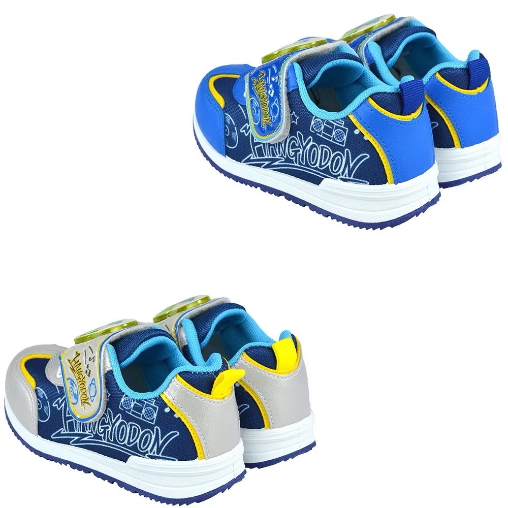 台灣製 三麗鷗 人魚漢頓 童 電燈鞋 運動鞋 輕量 抗菌 防臭 止滑 休閒運動鞋 16-21cm 電燈 兒童運動鞋-細節圖5