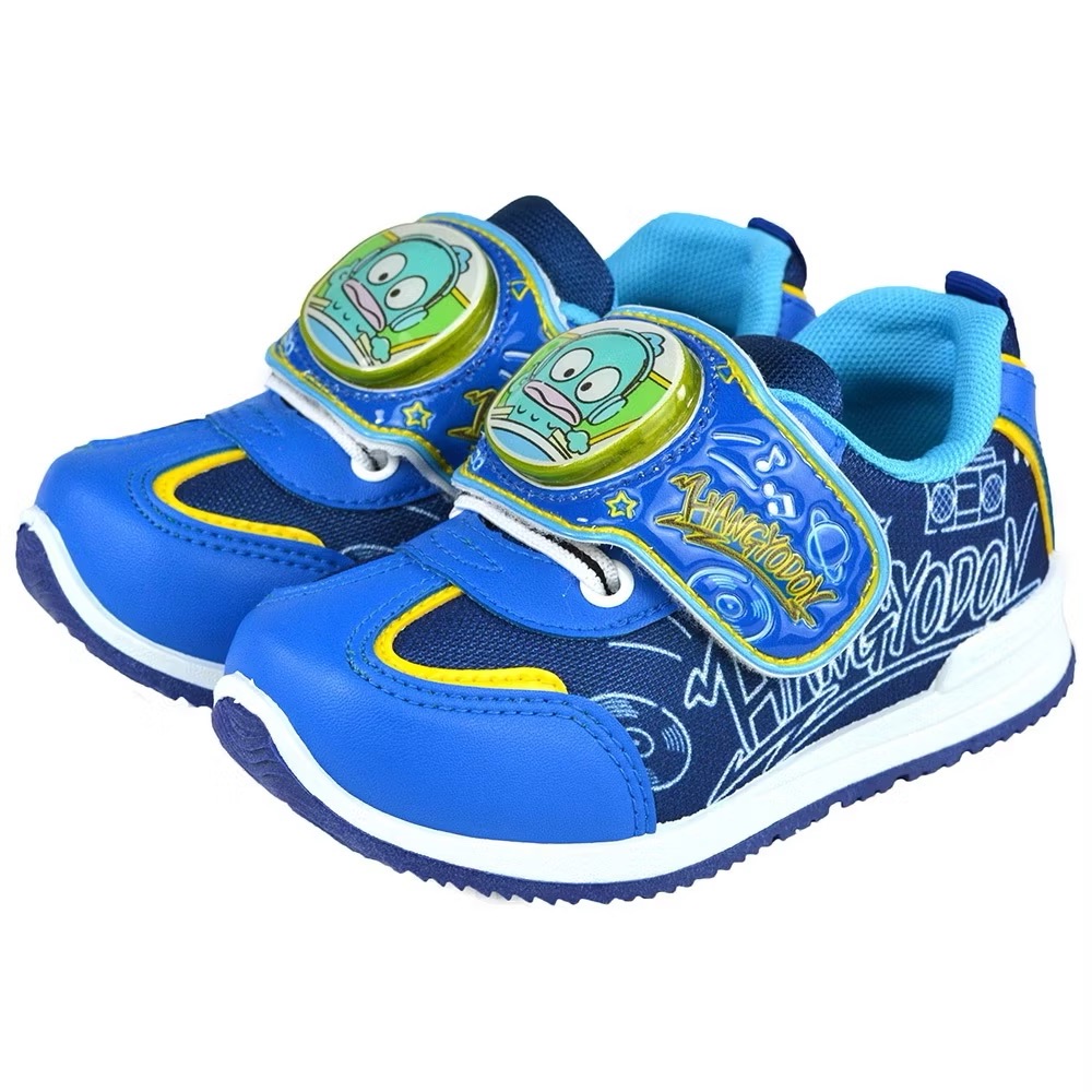 台灣製 三麗鷗 人魚漢頓 童 電燈鞋 運動鞋 輕量 抗菌 防臭 止滑 休閒運動鞋 16-21cm 電燈 兒童運動鞋-細節圖8