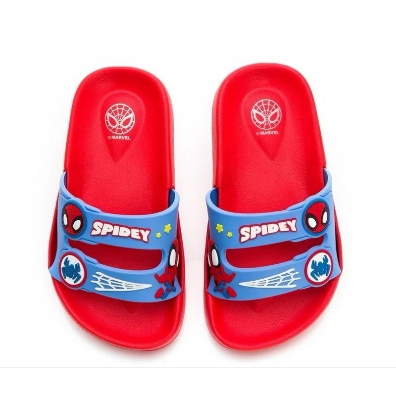 台灣製 Marvel 漫威 Spiderman 蜘蛛人 男童拖鞋 EVA 拖鞋 防水 輕量 拖鞋 室內拖鞋 幼稚園-細節圖2