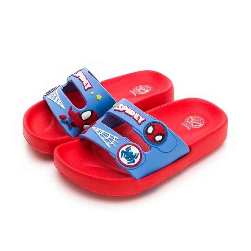台灣製 Marvel 漫威 Spiderman 蜘蛛人 男童拖鞋 EVA 拖鞋 防水 輕量 拖鞋 室內拖鞋 幼稚園-細節圖3