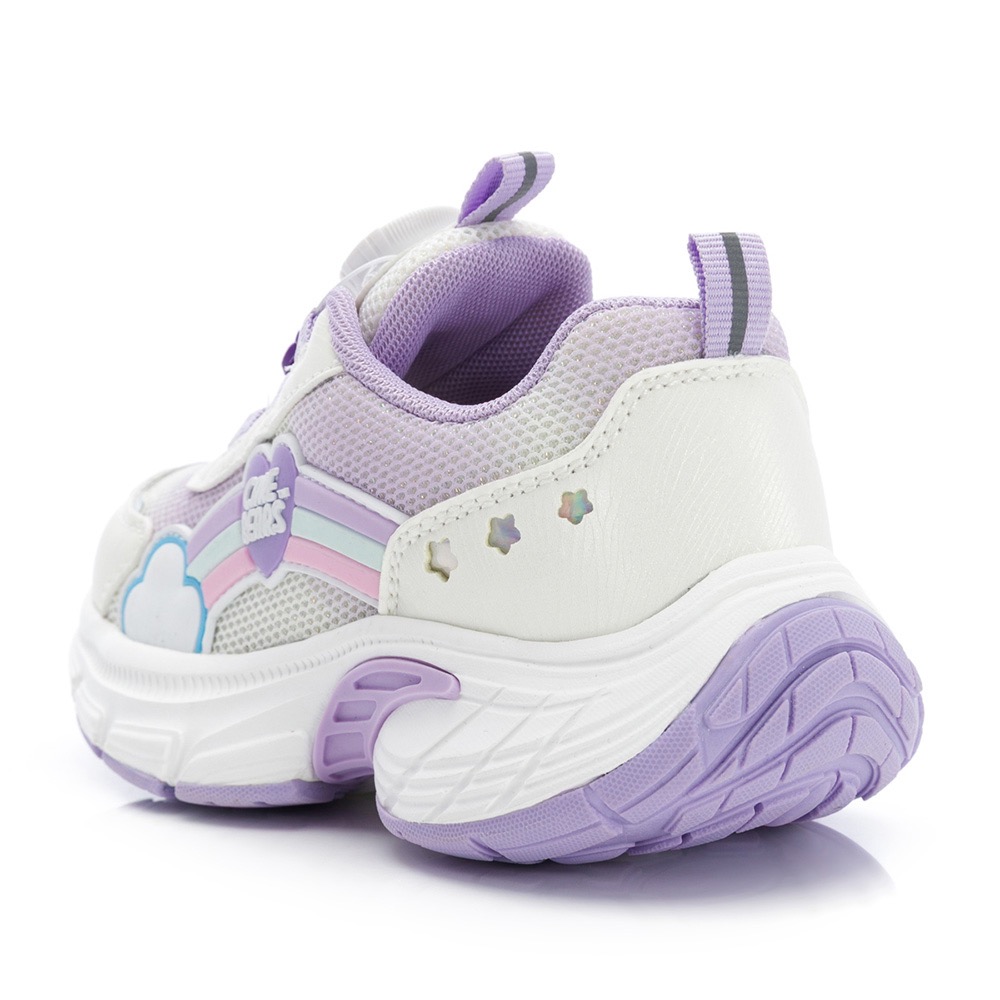 CareBears 彩虹熊 童 旋轉扣 輕量 運動鞋 女童運動鞋 兒童運動鞋 紫-細節圖5