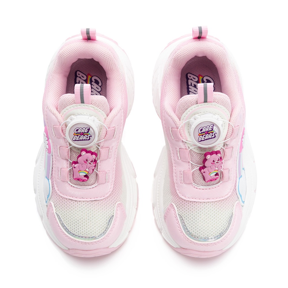 CareBears 彩虹熊 童 旋轉扣 輕量 運動鞋 女童運動鞋 兒童運動鞋 粉-細節圖3