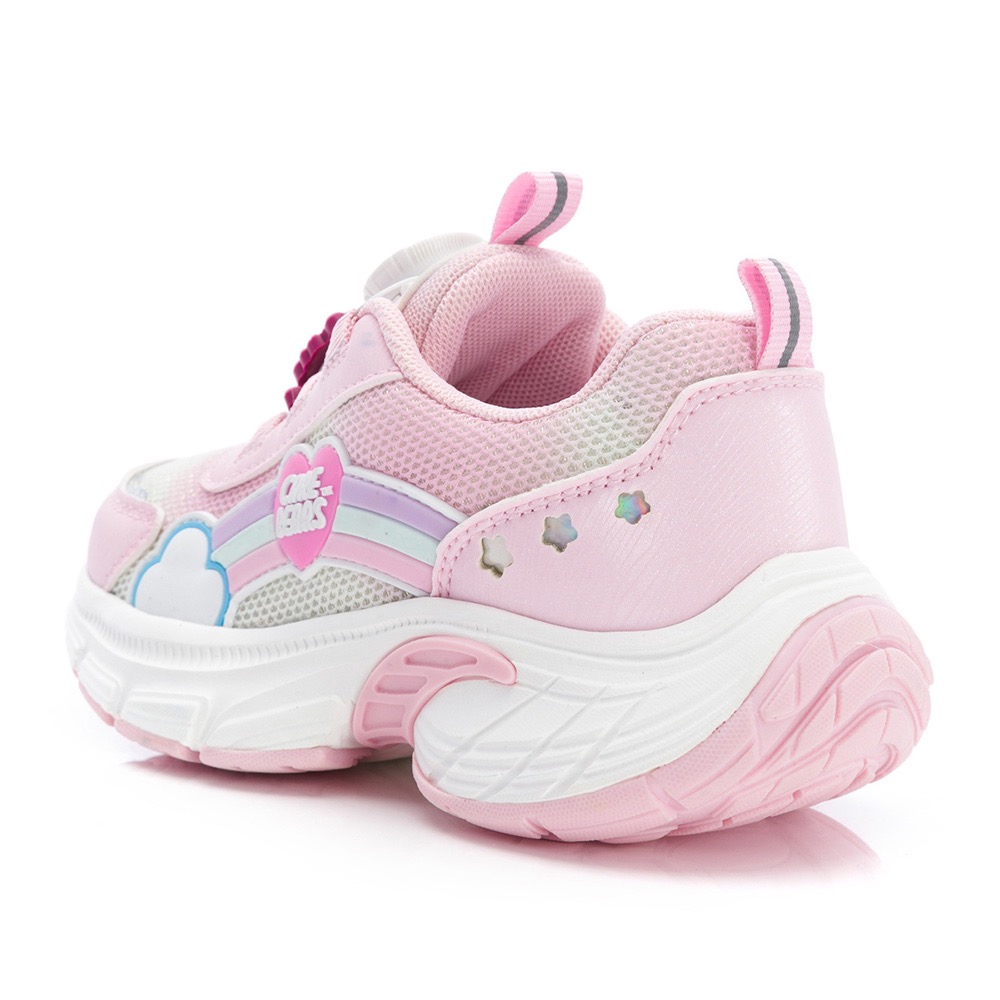 CareBears 彩虹熊 童 旋轉扣 輕量 運動鞋 女童運動鞋 兒童運動鞋 粉-細節圖4