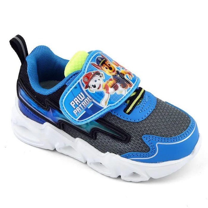 汪汪隊立大功 PAW PATROL 兒童 輕量 透氣 電燈鞋 運動鞋 阿奇 天天 緩震 防臭 男童 女童 汪汪隊 藍 粉-細節圖5