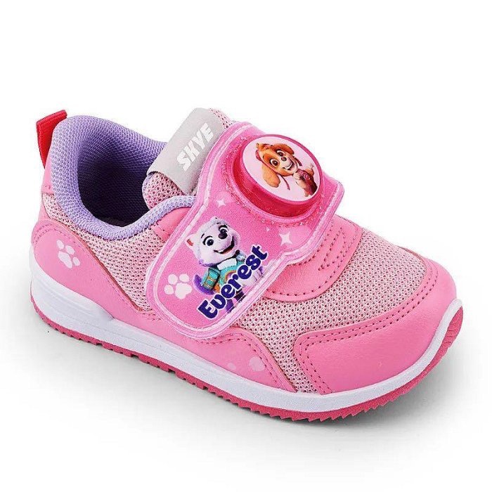 台灣製 汪汪隊立大功 PAW PATROL 兒童 電燈鞋 運動鞋 阿奇 天天 輕量 透氣 男童 女童 汪汪隊 藍 粉-細節圖7