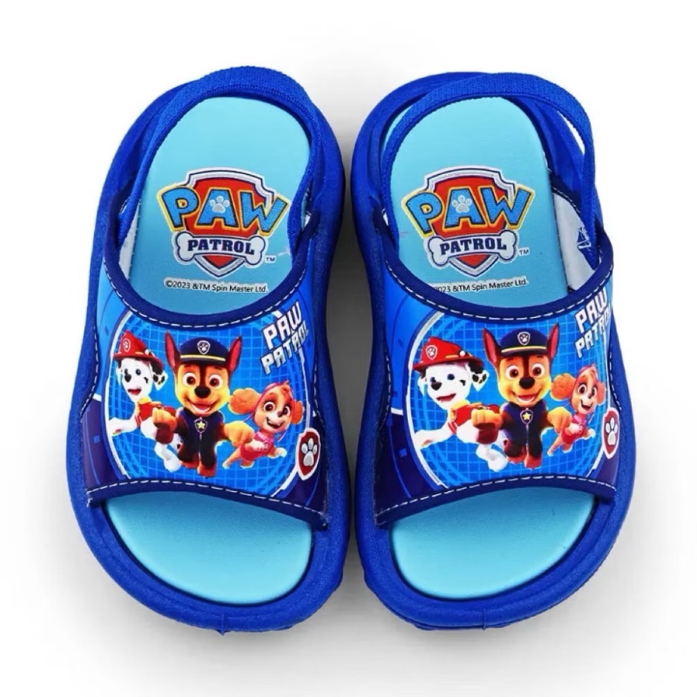 台灣製 限量特惠 汪汪隊立大功 PAW PATROL 兒童 拖鞋 阿奇 天天 止滑 男童 女童 汪汪隊 藍 粉-細節圖4