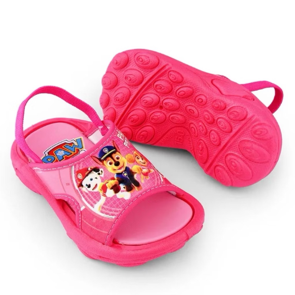 台灣製 限量特惠 汪汪隊立大功 PAW PATROL 兒童 拖鞋 阿奇 天天 止滑 男童 女童 汪汪隊 藍 粉-細節圖5