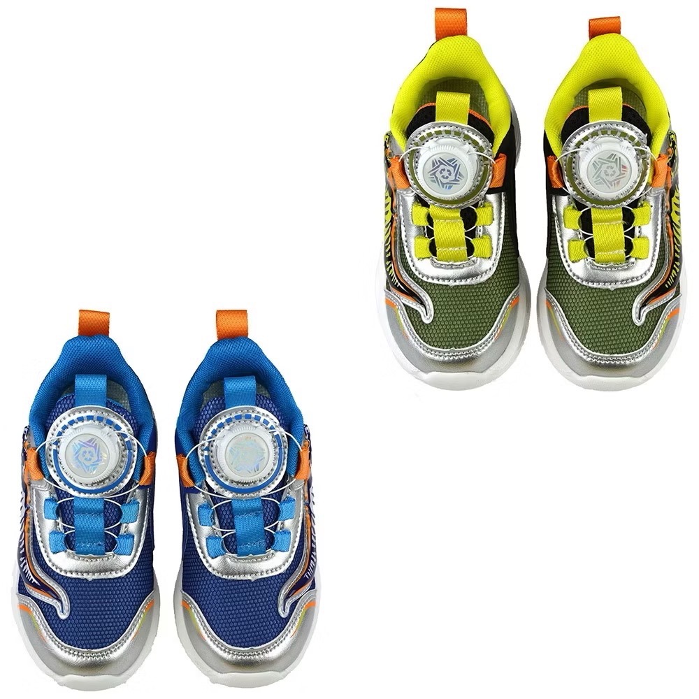 TOPUONE 16.5～21.5cm兒童 恐龍 旋轉扣 電燈 輕量 減壓 休閒運動鞋 兒童運動鞋-細節圖4