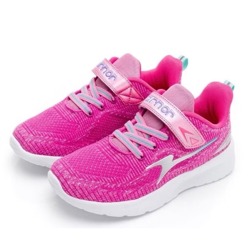 ARNOR  兒童 輕量 寬楦 運動鞋 慢跑鞋 透氣 緩震 夜間反光 粉色運動鞋 女童 兒童運動鞋 運動鞋 大童-細節圖6