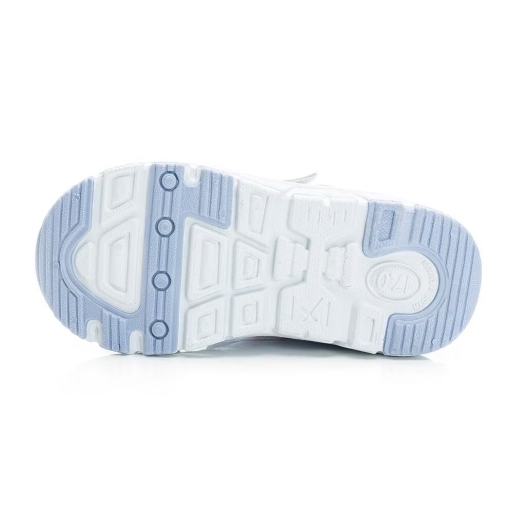 台灣製   限量特惠 🌟 冰雪奇緣  Frozen 炫光 電燈運動鞋 艾莎 安娜  兒童球鞋 女童 防臭 止滑-細節圖5