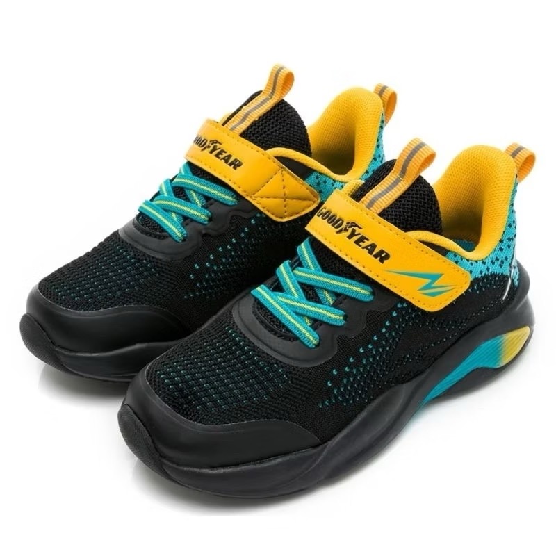 固特異 GOODYEAR 童  22.5 🔥 限量特惠 透氣 緩震 半氣墊 慢跑鞋 健康機能鞋墊 兒童運動鞋 男童-細節圖8