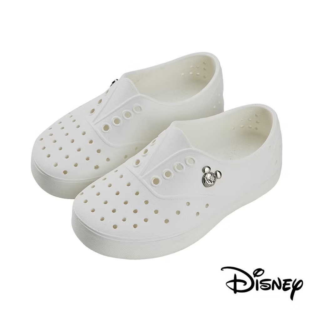 台灣製 Disney 迪士尼 Hello Kitty  造型飾釦 防水 洞洞鞋 懶人鞋 防水涼鞋 兒童 防水鞋 童-細節圖6