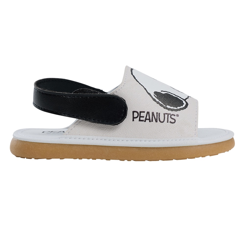 台灣製 童 史努比 Snoopy 質感印刷 魔鬼氈 嗶嗶涼鞋 嗶嗶鞋 BB鞋 寶寶鞋-細節圖3