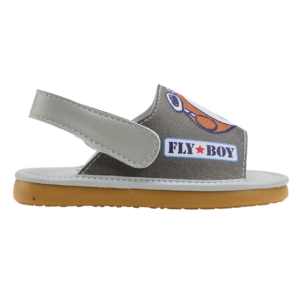 台灣製 童 史努比 Snoopy 質感印刷 魔鬼氈 嗶嗶涼鞋 嗶嗶鞋 BB鞋 寶寶鞋-細節圖6