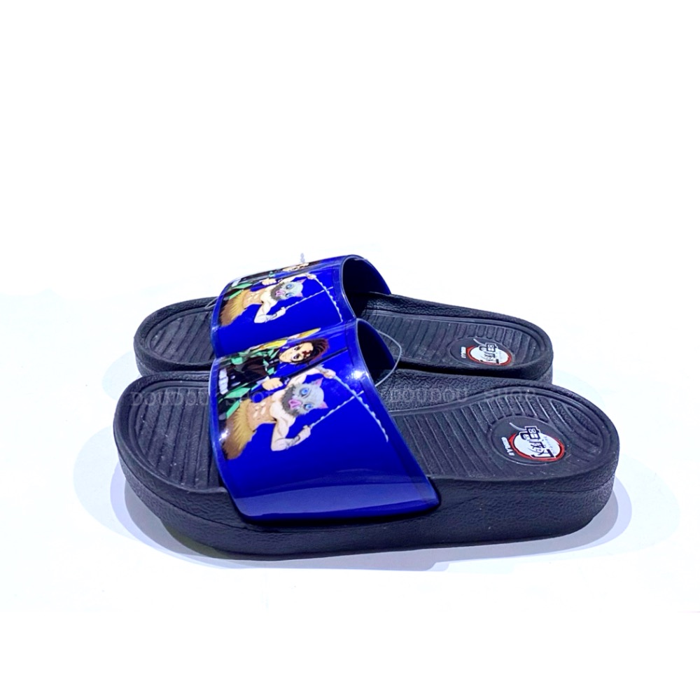 台灣製 17～22號 限量特惠 鬼滅之刃 炭治郎 兒童 輕量 防水 拖鞋 舒適 柔軟 兒童拖鞋 戶外拖 室內拖 防水拖鞋-細節圖4