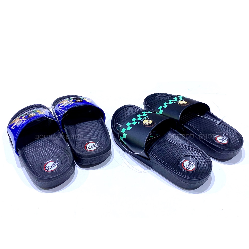台灣製 17～22號 限量特惠 鬼滅之刃 炭治郎 兒童 輕量 防水 拖鞋 舒適 柔軟 兒童拖鞋 戶外拖 室內拖 防水拖鞋-細節圖5