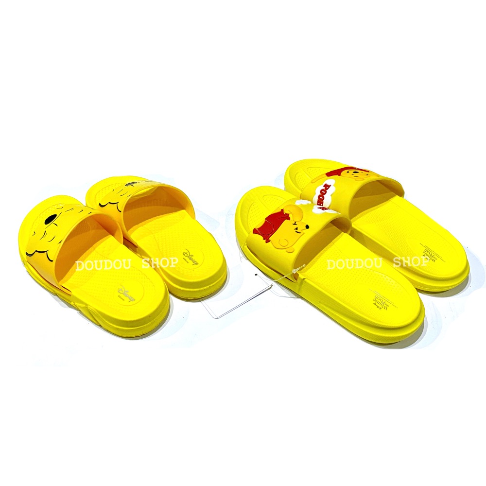 台灣製 維尼 Q彈 防水 拖鞋 兒童拖鞋 輕量 速乾 小熊維尼 兒童 室內拖 戶外拖-細節圖7