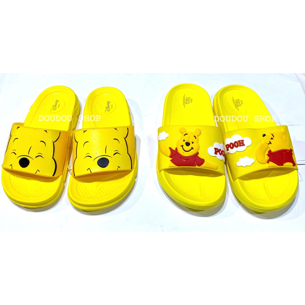 台灣製 維尼 Q彈 防水 拖鞋 兒童拖鞋 輕量 速乾 小熊維尼 兒童 室內拖 戶外拖-細節圖6