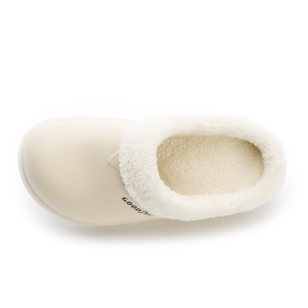 固特異 GOOD YEAR 防水 雪貂 加絨 輕量 增高 厚底 拖鞋 多功能輕便鞋 毛毛拖鞋 緩震 保暖-細節圖5