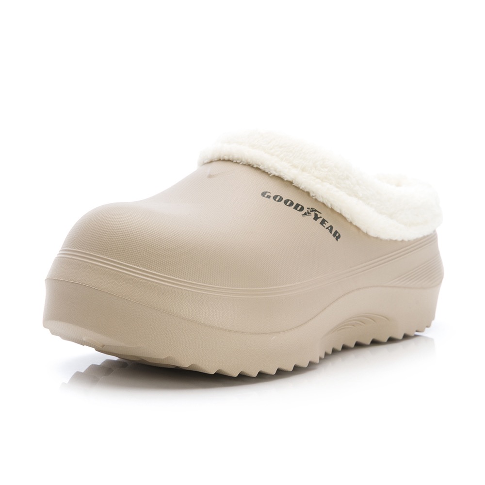固特異 GOOD YEAR 防水 雪貂 加絨 輕量 增高 厚底 拖鞋 多功能輕便鞋 毛毛拖鞋 緩震 保暖-細節圖6