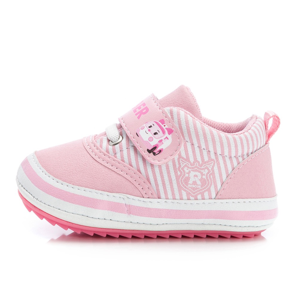 台灣製 波力 POLI 安寶 AMBER 柔軟 防滑 寶寶鞋 學步鞋 抗菌 防臭 止滑 藍 粉-細節圖7