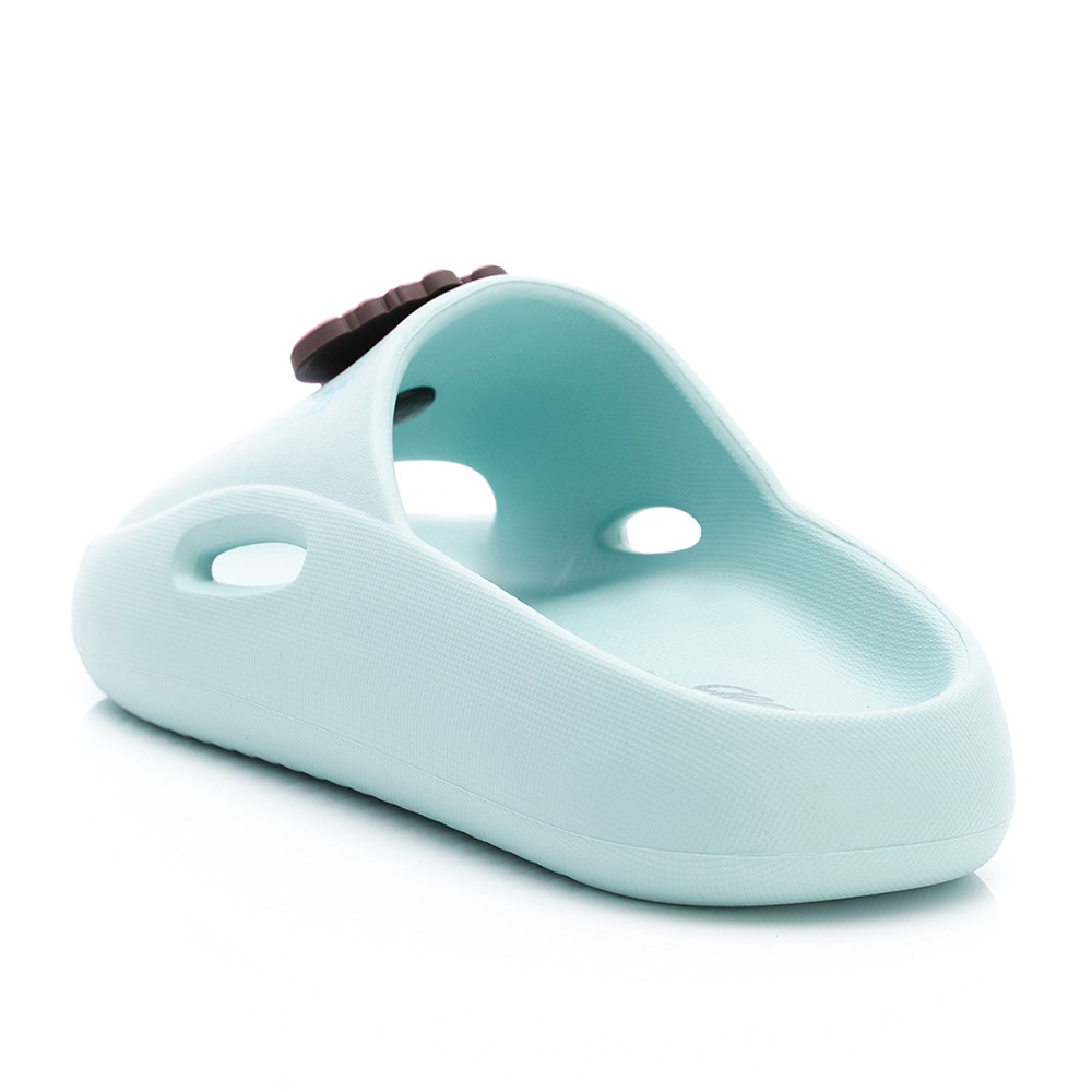 台灣製 17～21 彩虹熊 CARE BEARS 兒童 輕量 防水 速乾 Q彈 拖鞋 兒童拖鞋 紫 綠-細節圖4