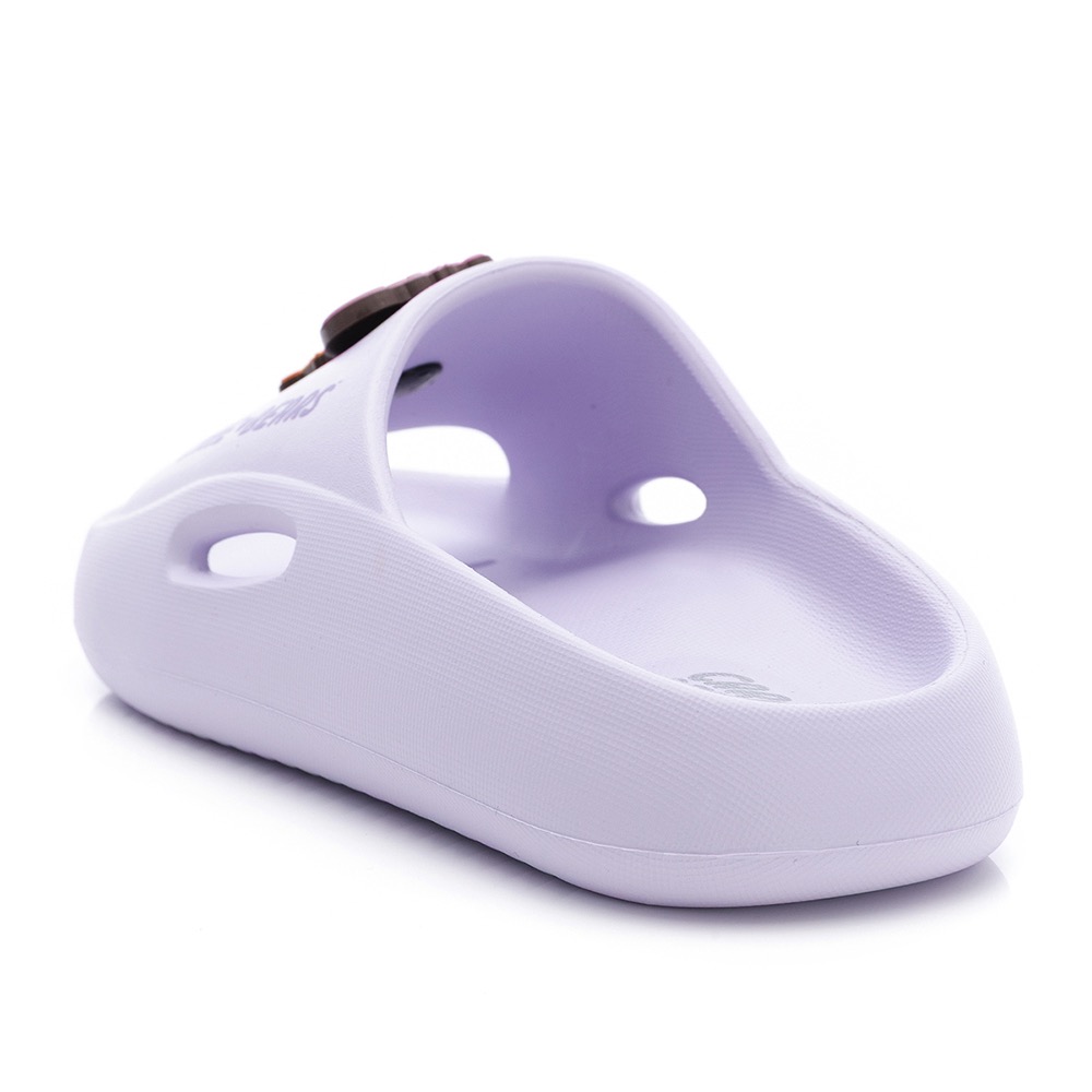 台灣製 17～21 彩虹熊 CARE BEARS 兒童 輕量 防水 速乾 Q彈 拖鞋 兒童拖鞋 紫 綠-細節圖9