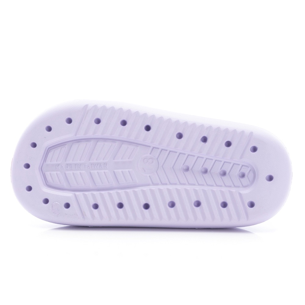 台灣製 17～21 彩虹熊 CARE BEARS 兒童 輕量 防水 速乾 Q彈 拖鞋 兒童拖鞋 紫 綠-細節圖10