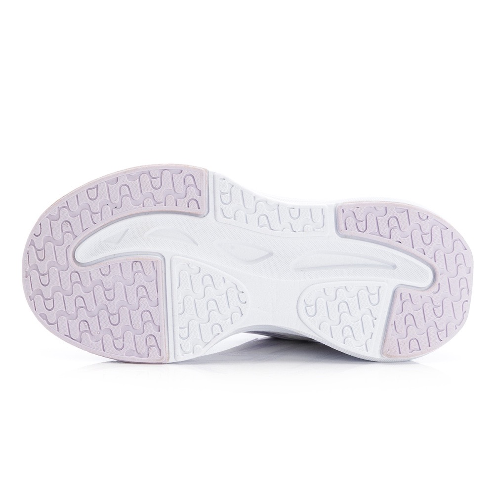 ARNOR 童 旋轉鞋扣 透氣 輕量 緩震 運動鞋 跑鞋 Q彈 白紫 兒童運動鞋-細節圖6