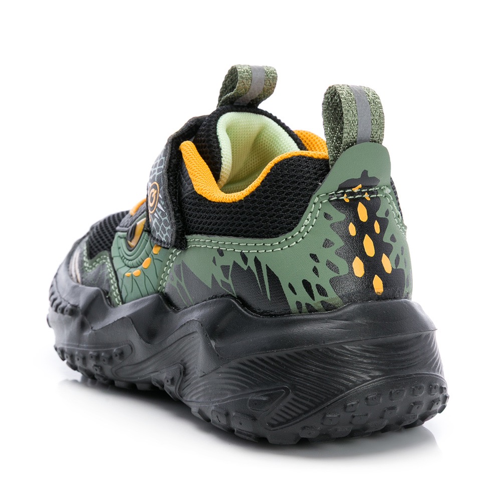 ARNOR  恐龍探險隊 兒童 電燈鞋 運動鞋 足弓機能鞋墊 輕量 透氣 恐龍 電燈鞋 綠-細節圖5