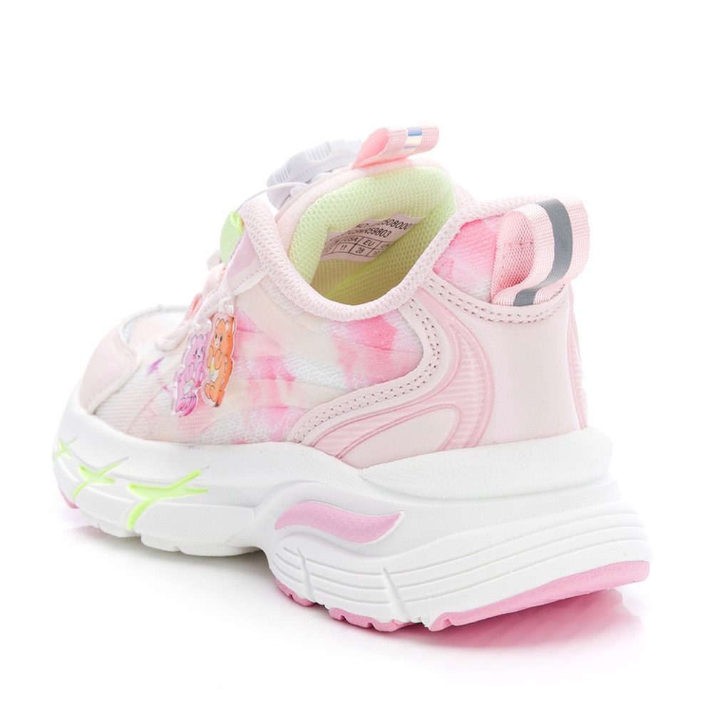 CareBears 彩虹熊 兒童 旋轉扣 運動鞋 輕量 透氣 兒童球鞋 兒童運動鞋 粉紅 紫-細節圖9