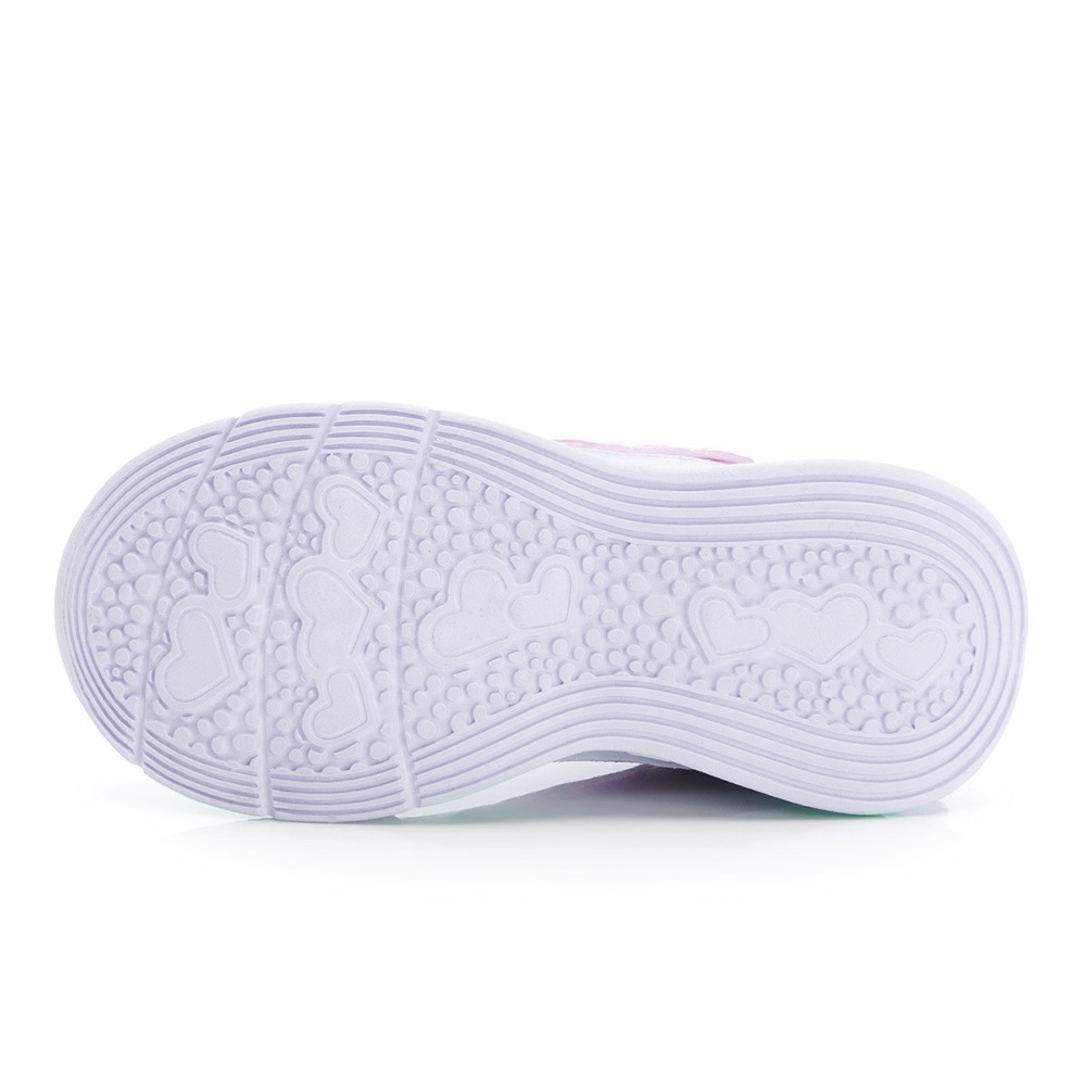 Frozen 冰雪奇緣 兒童 旋轉扣 電燈 運動鞋 輕量 透氣 柔軟 夜間反光 兒童球鞋 兒童運動鞋 紫 女童 運動鞋-細節圖5