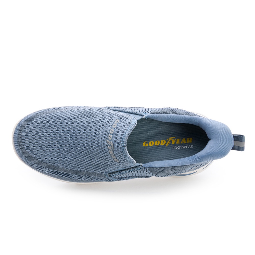 GOODYEAR  固特異 女 健走鞋 羽量 防潑水健走鞋 走路鞋 防潑水 運動休閒 健走鞋 懶人鞋 直套-細節圖5