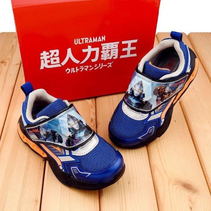 ULTRAMAN 超人力霸王 奧特曼 電燈鞋 透氣 布鞋 跑步鞋 運動鞋 球鞋 兒童運動鞋 兒童跑步鞋 發光電燈鞋-細節圖9