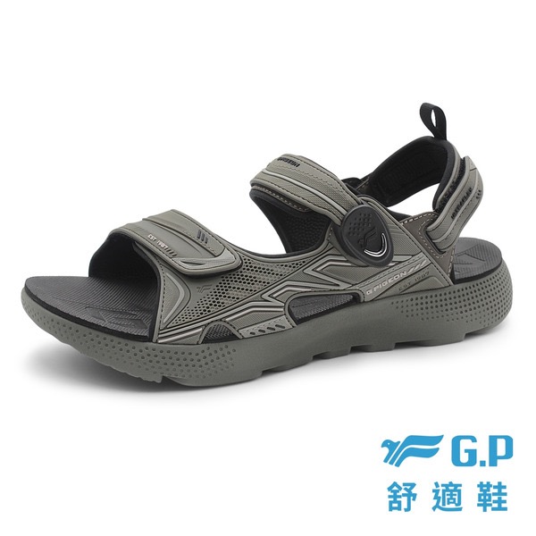 GP 男 女 磁扣 涼鞋 3.5cm  超緩震 防滑 耐磨 舒適 透氣 運動涼鞋 拖鞋 戶外涉水 戶外休閒-規格圖10