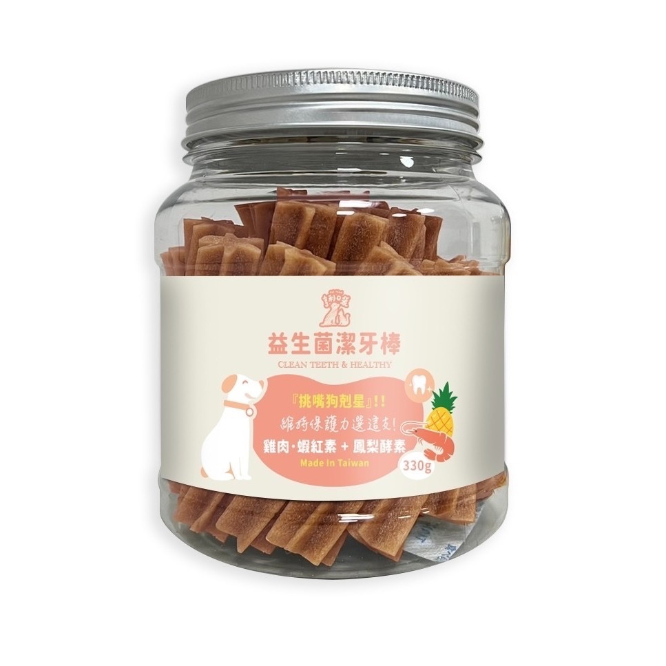 ～寵物殿～亨利口袋益生菌潔牙棒 80g&330g/6種口味-規格圖4