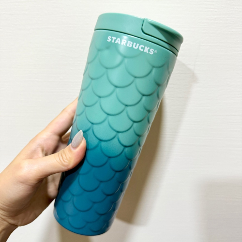 Starbucks 星巴克 海洋鱗片 不鏽鋼保溫杯