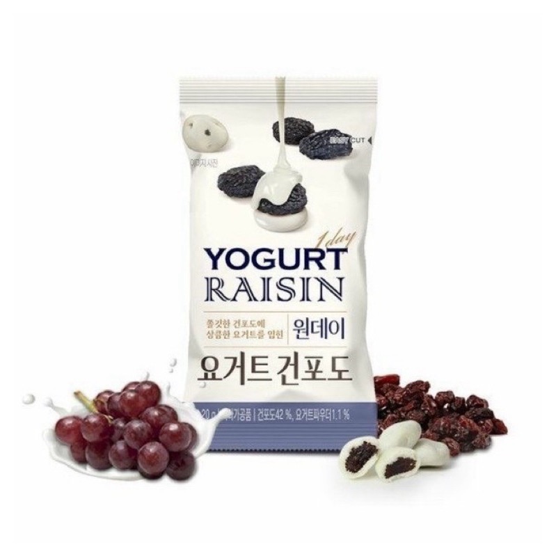 韓國🇰🇷森鼠牌·白優格葡萄乾20g-細節圖3