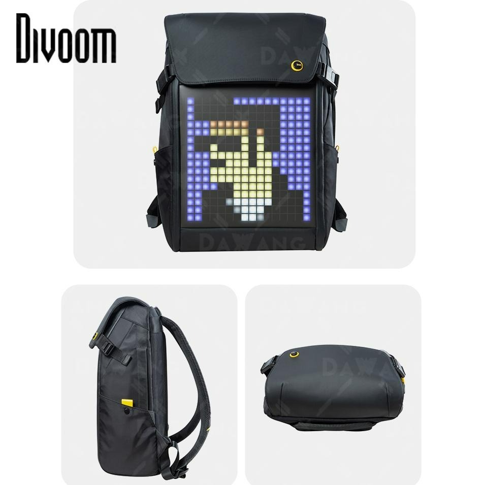 ⭐台灣出貨+免運【Divoom 包】Divoom LED 發光像素後背包 2.0 防水後背包 電腦背包 旅行後背包電腦-細節圖7