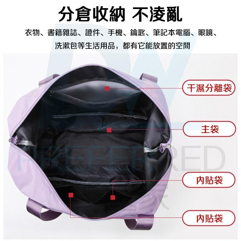 ⭐台灣現貨+升級加厚 優質旅行袋 高品質行李袋 擴容版旅行袋 可折疊旅行包 大容量登機包 行李包 運動包 折疊旅行袋-細節圖4