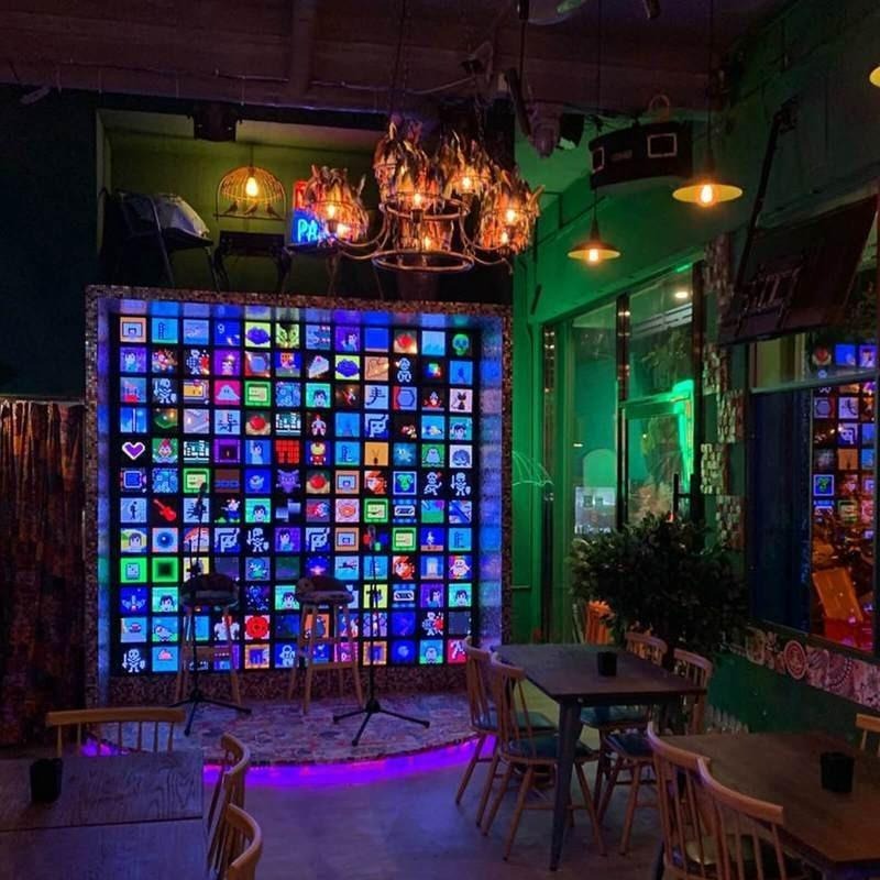 🔥臺灣出貨+發票開立 Divoom PIXOO 64 LED 像素顯示屏 電子相框 電子時鐘 DIY畫板 送女友禮物-細節圖2