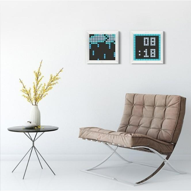 🔥臺灣出貨+發票開立 Divoom PIXOO 64 LED 像素顯示屏 電子相框 電子時鐘 DIY畫板 送女友禮物-細節圖6