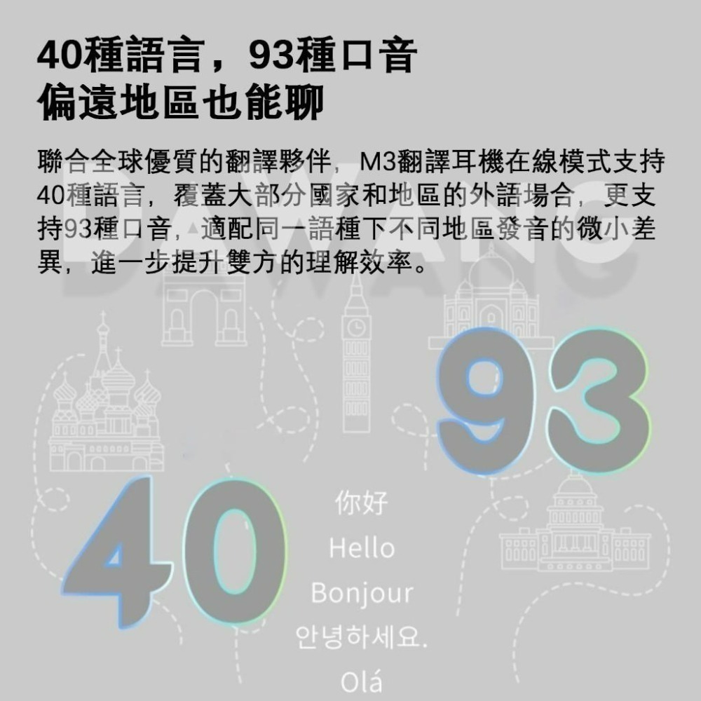 ⭐臺灣出貨+免運【Timekettle M3翻譯耳機】時空壺 M3翻譯耳機 國際離線版 永久免費離線翻譯 M3翻譯耳機-細節圖4