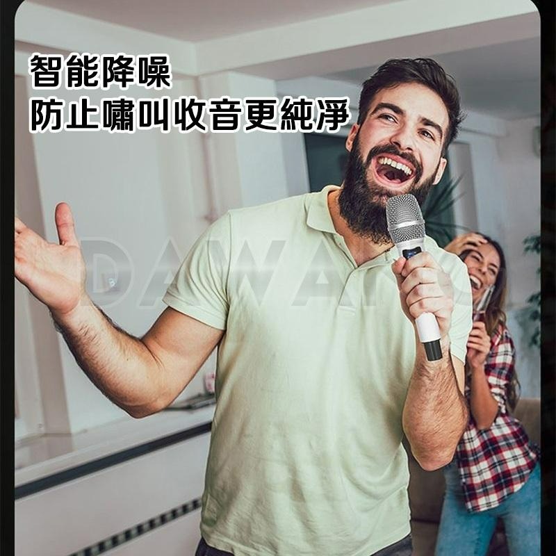 ⭐臺灣現貨 2025最新升級 可調高低音帶混響 無線麥克風 一拖二 混響麥克風 演出級麥克風 降噪麥克風 演出麥克風-細節圖2